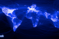 Facebook实习生画出全球好友关系可视化地图