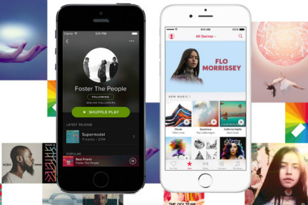 Apple Music 付费用户突破 1100 万，追的上 Spotify 吗？