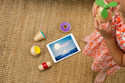 frog 推出新平台 YIBU：孩子+传感器+iPad=虚实结合的探索游戏
