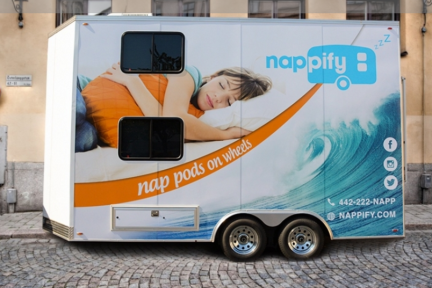 上班族午间打盹神器，Nappify 就是一个移动的小憩城堡 