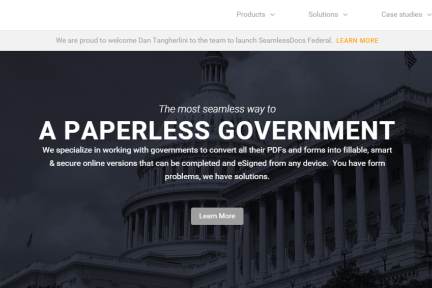 帮政府实现数字化办公，SeamlessDocs 宣布完成 700 万美元 B 轮融资