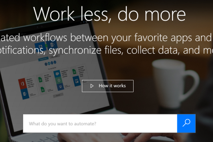 微软推出类IFTTT产品"Flow"，同时也是轻量版的Azure Logic App